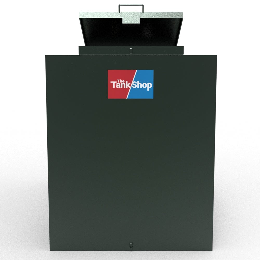 1800 Litres Steel Bunded Oil Tank with Lockable Lid