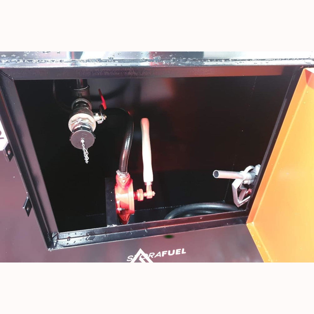 Atlantis 1350 Litre Steel Bunded Diesel Tank with hand Pump Kit