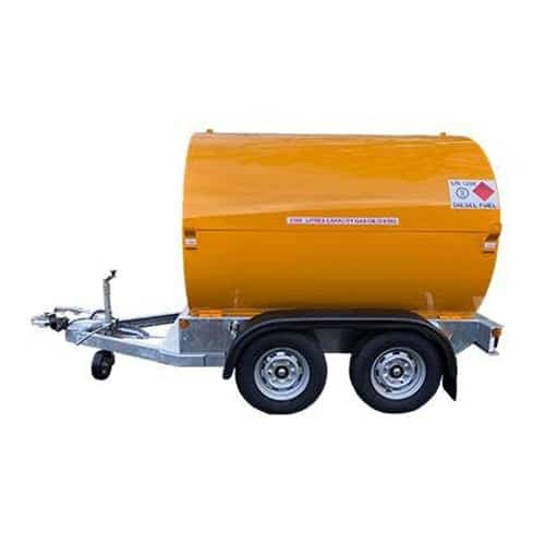 Transportable Highway Tow Twin Axle Diesel Bowser - 2140 Litres