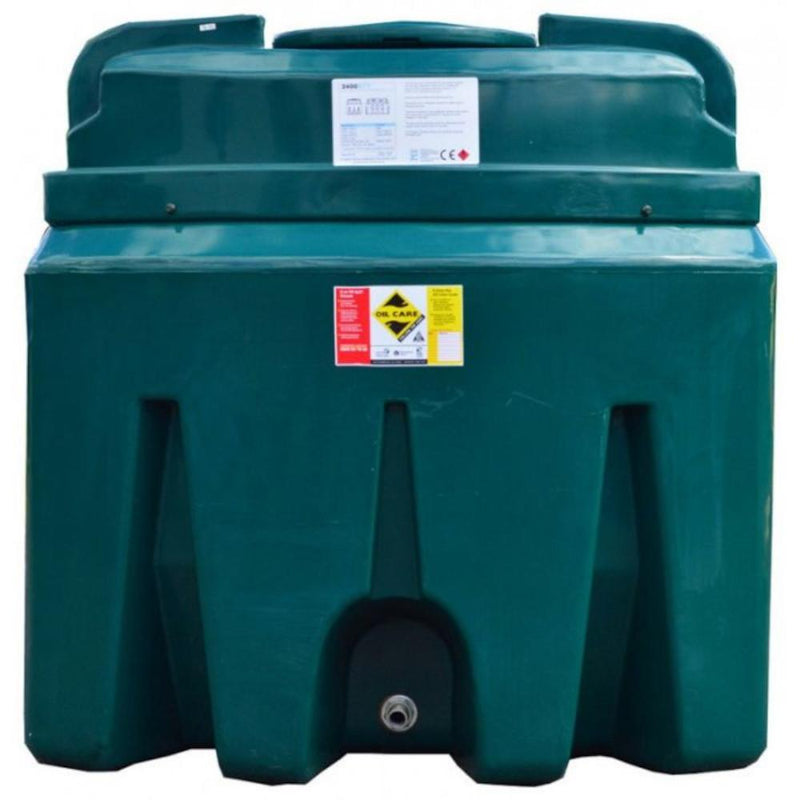 2450 Litre Plastic Bunded Oil Tank TTS2450BND - Front