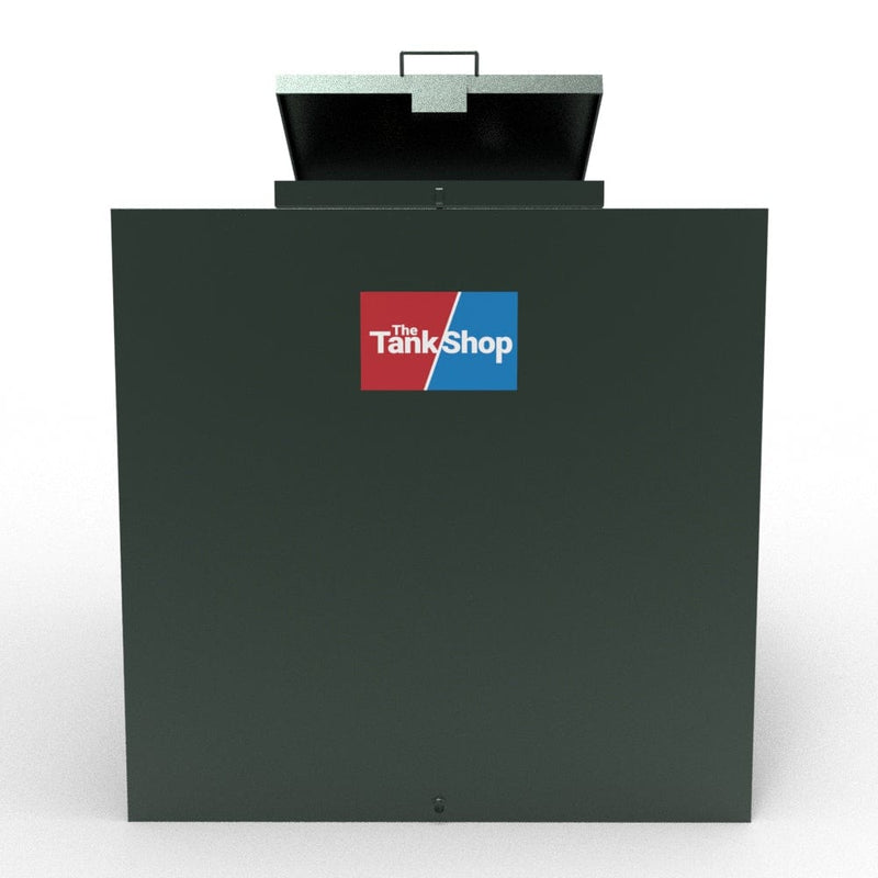2400 Litres Steel Bunded Oil Tank with Lockable Lid