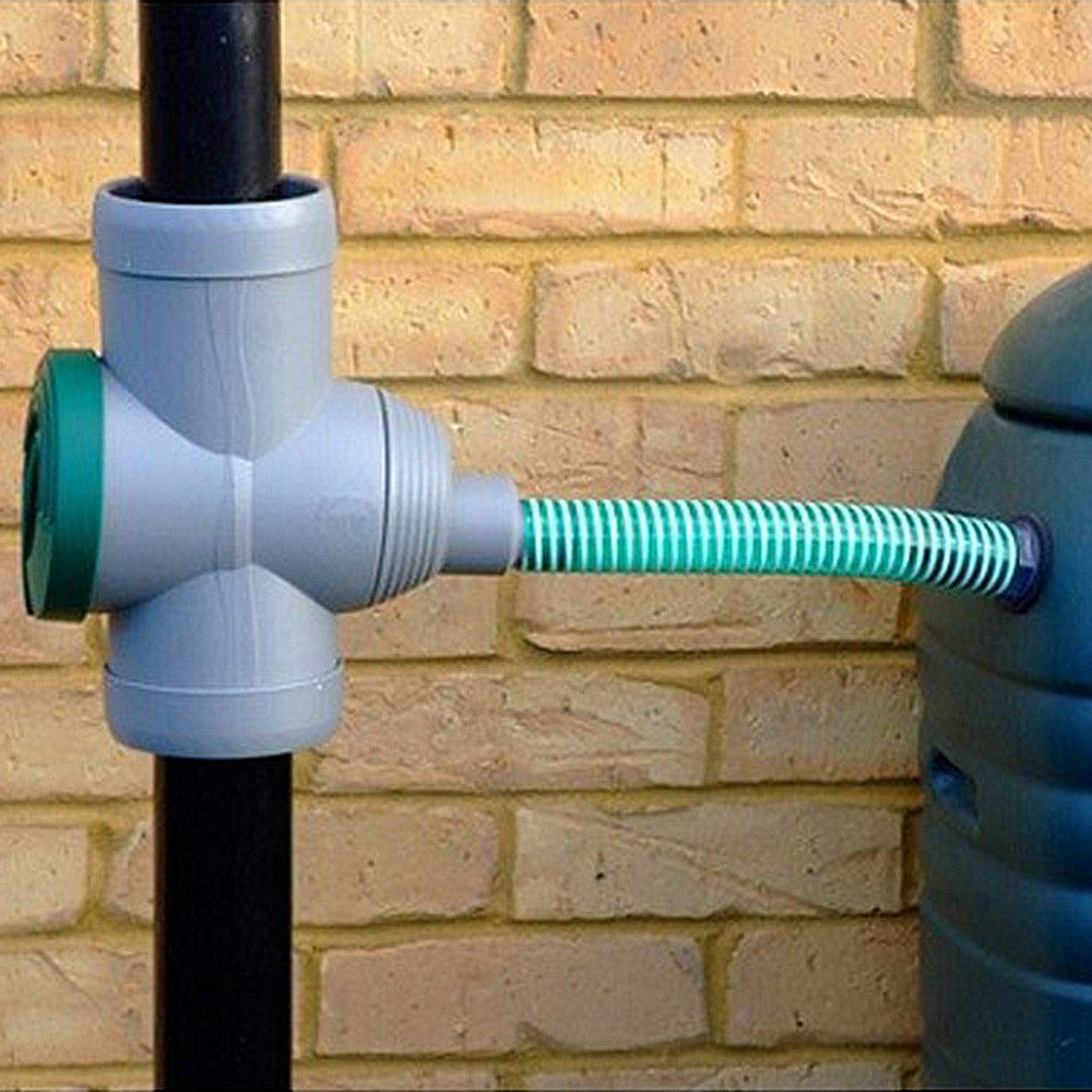 Downpipe Rainwater Diverter with Link Kit