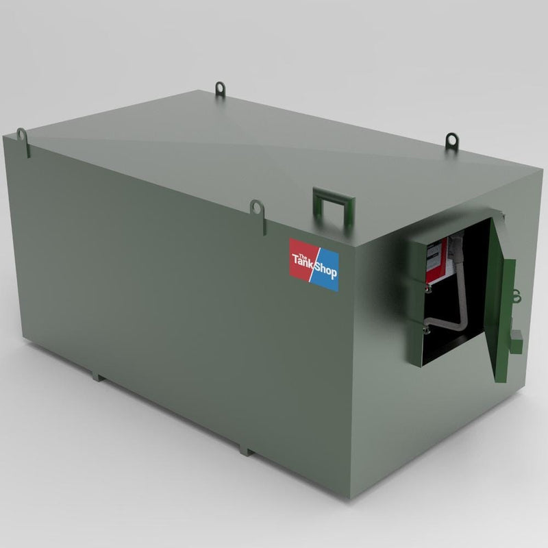 2700 Litre Steel Diesel Dispenser - Door Open