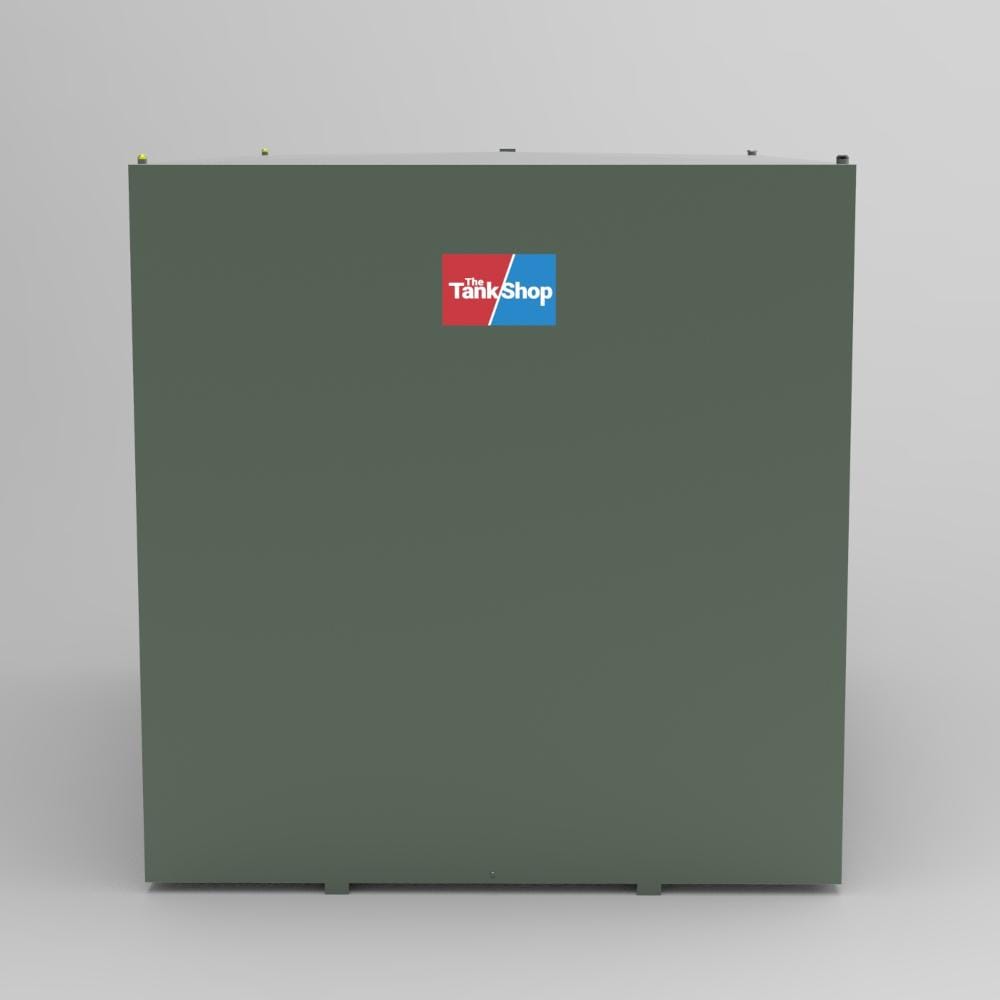 30000 Litres Steel Bunded Oil Tank - Front View