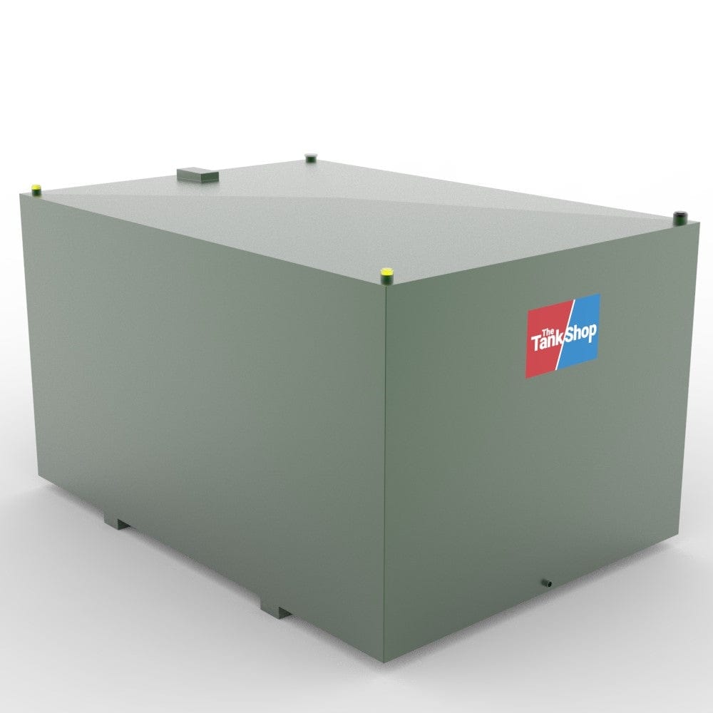 The Tank Shops 3500 Litre Steel Bunded Oil tank with Channel Runners
