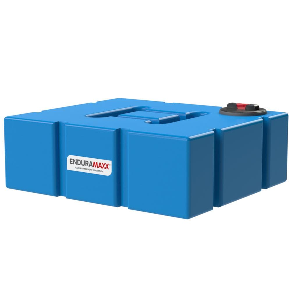 Enduramaxx 400 Litre Low Profile Baffled Water Tank in Boat Blue