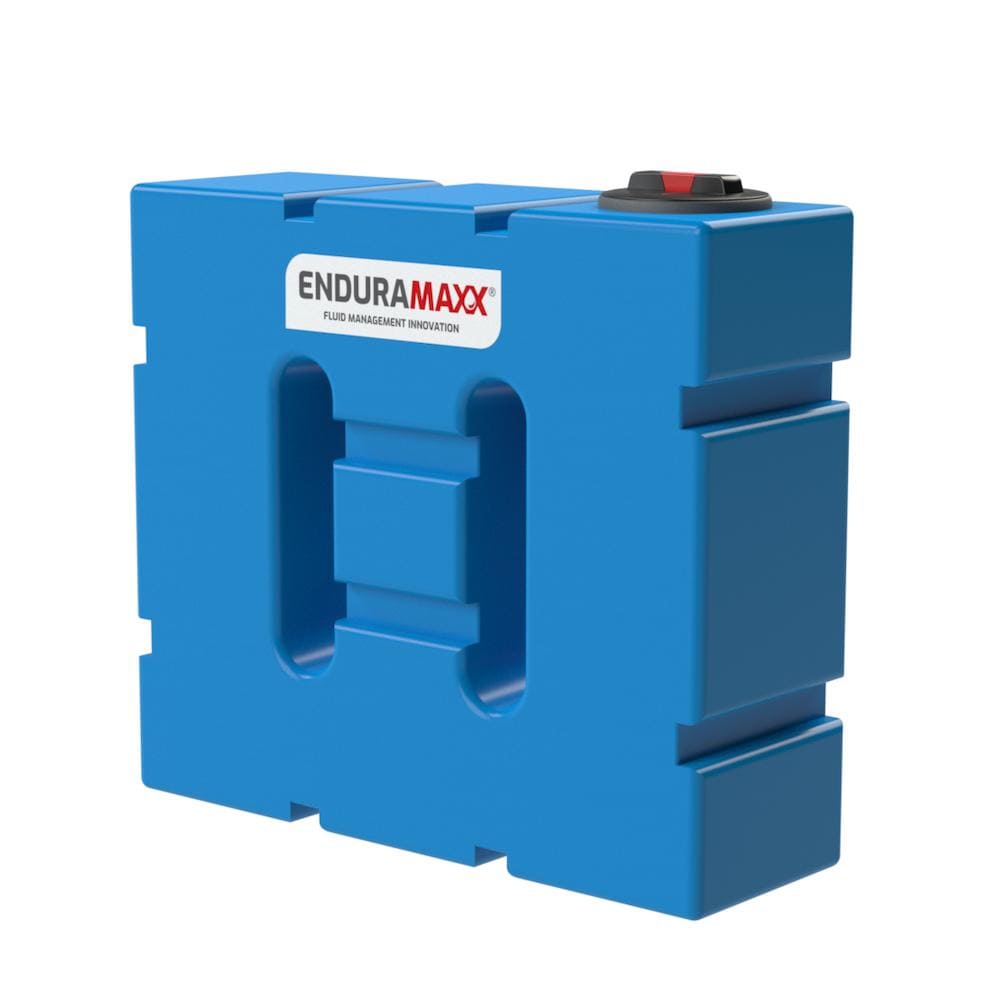 Enduramaxx 400 Litre Slimline Baffled Water Tank in Boat Blue