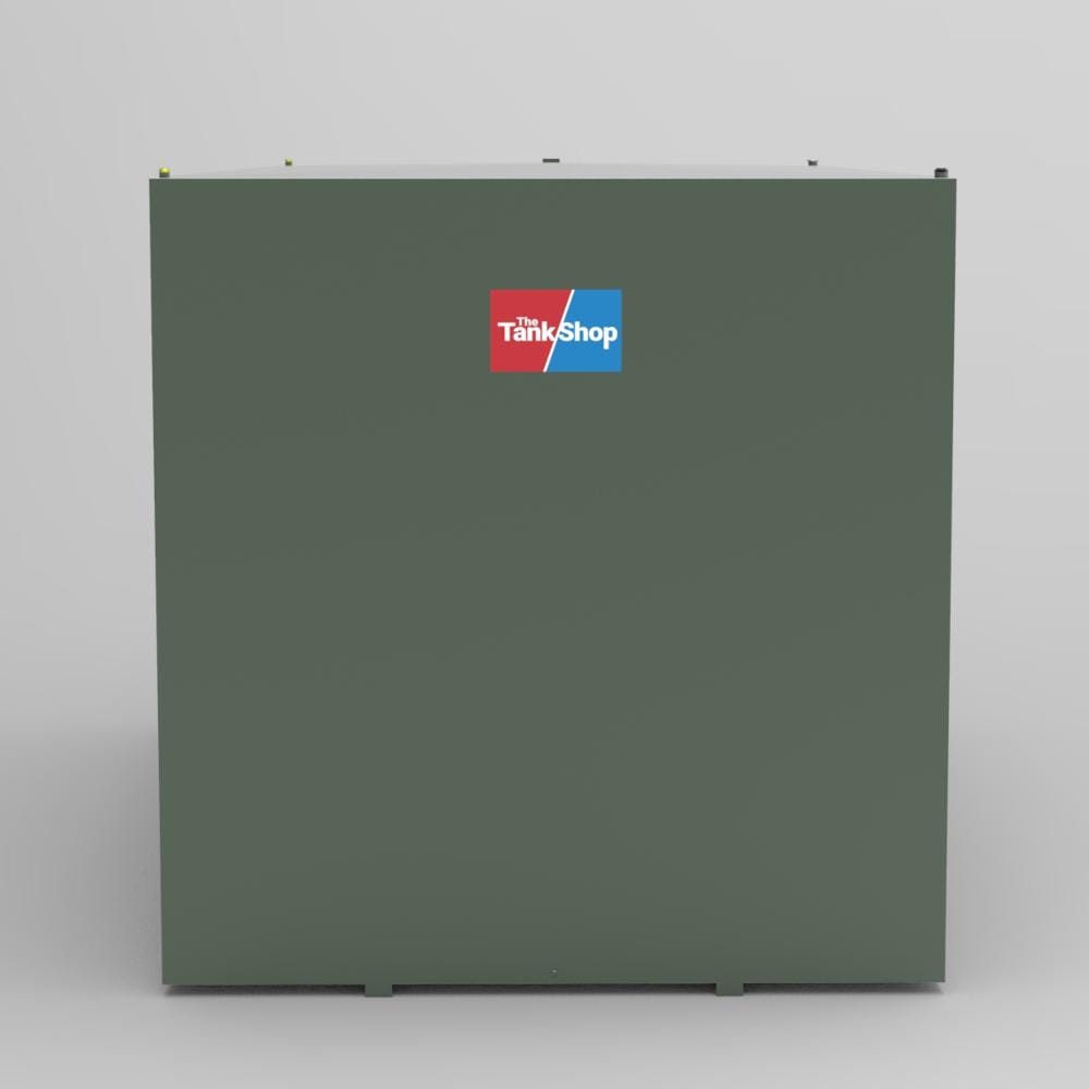 40000 Litres Steel Bunded Oil Tank - Front View