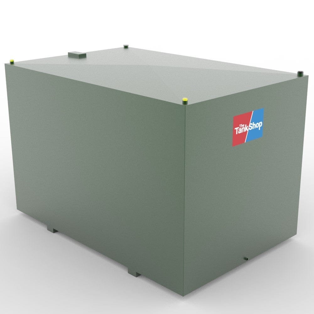 The Tank Shops 4600 Litre Steel Bunded Oil tank with Channel Runners