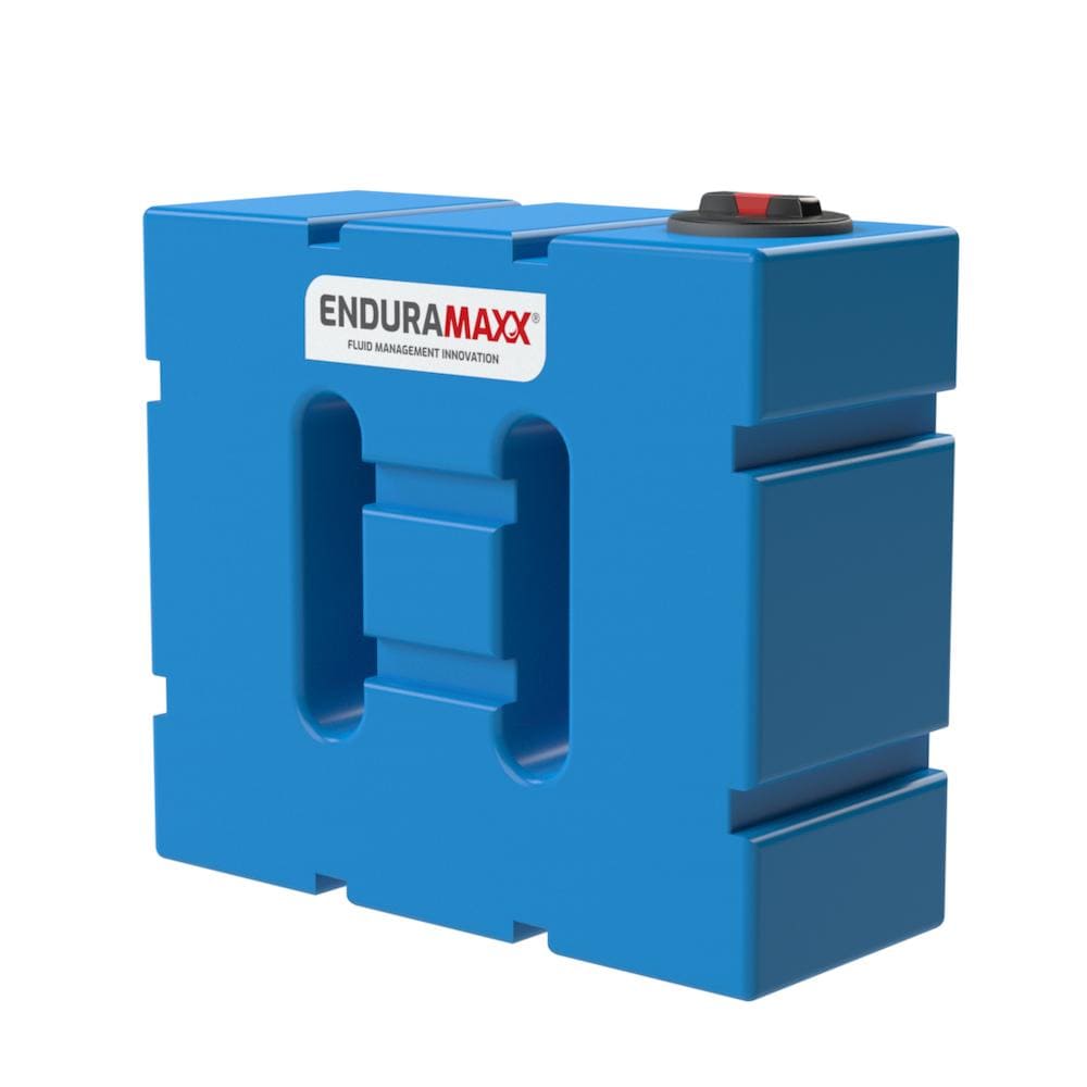 Enduramaxx 500 Litre Slimline Baffled Water Tank in Boat Blue