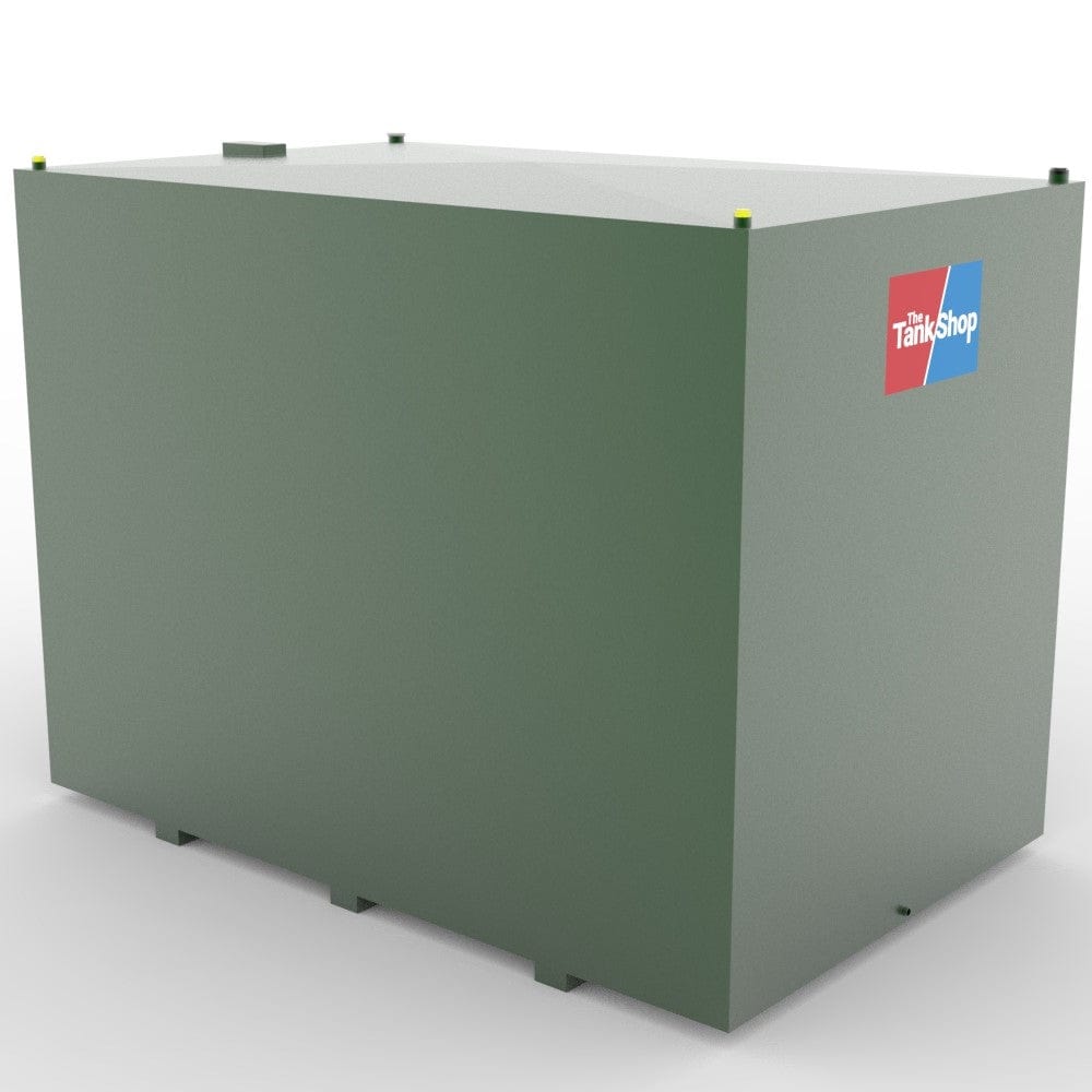 The Tank Shops 5800 Litre Steel Bunded Oil tank with Channel Runners