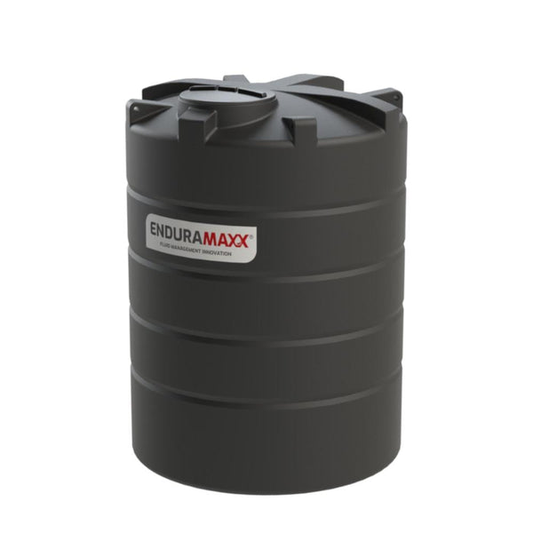 Enduramaxx 6000 Litre Rainwater Tank - Small Footprint - Black