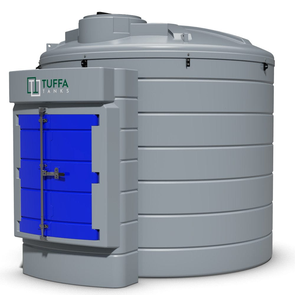 6000 Litre Plastic Bunded Adblue Tank - Tuffa 6000VBFSAD