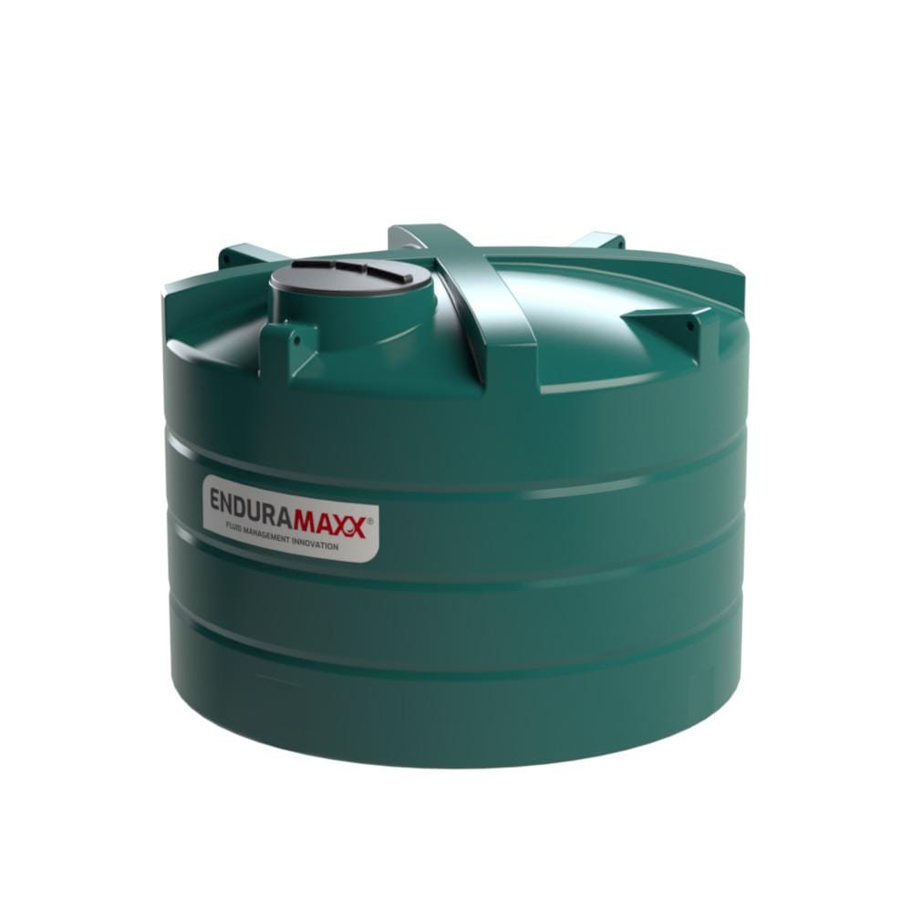 Enduramaxx 7000 litre water storage tank in green plastic