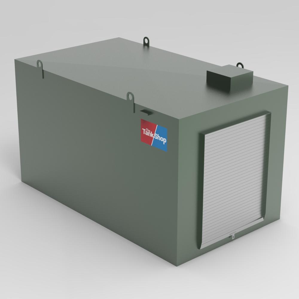 7500 Litres Steel Bunded Diesel Dispensing Tank - Roller Shutter