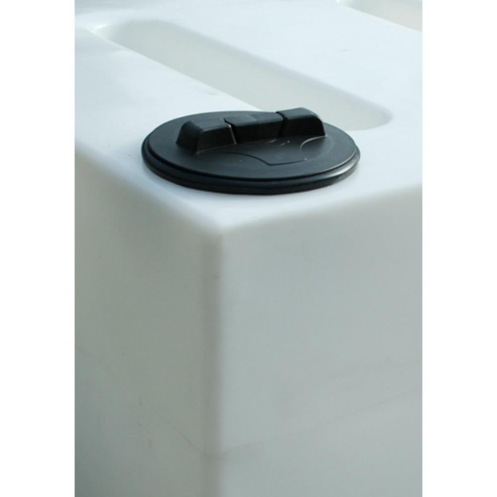 750 Litre Low Profile Baffled Water Tank Lid View