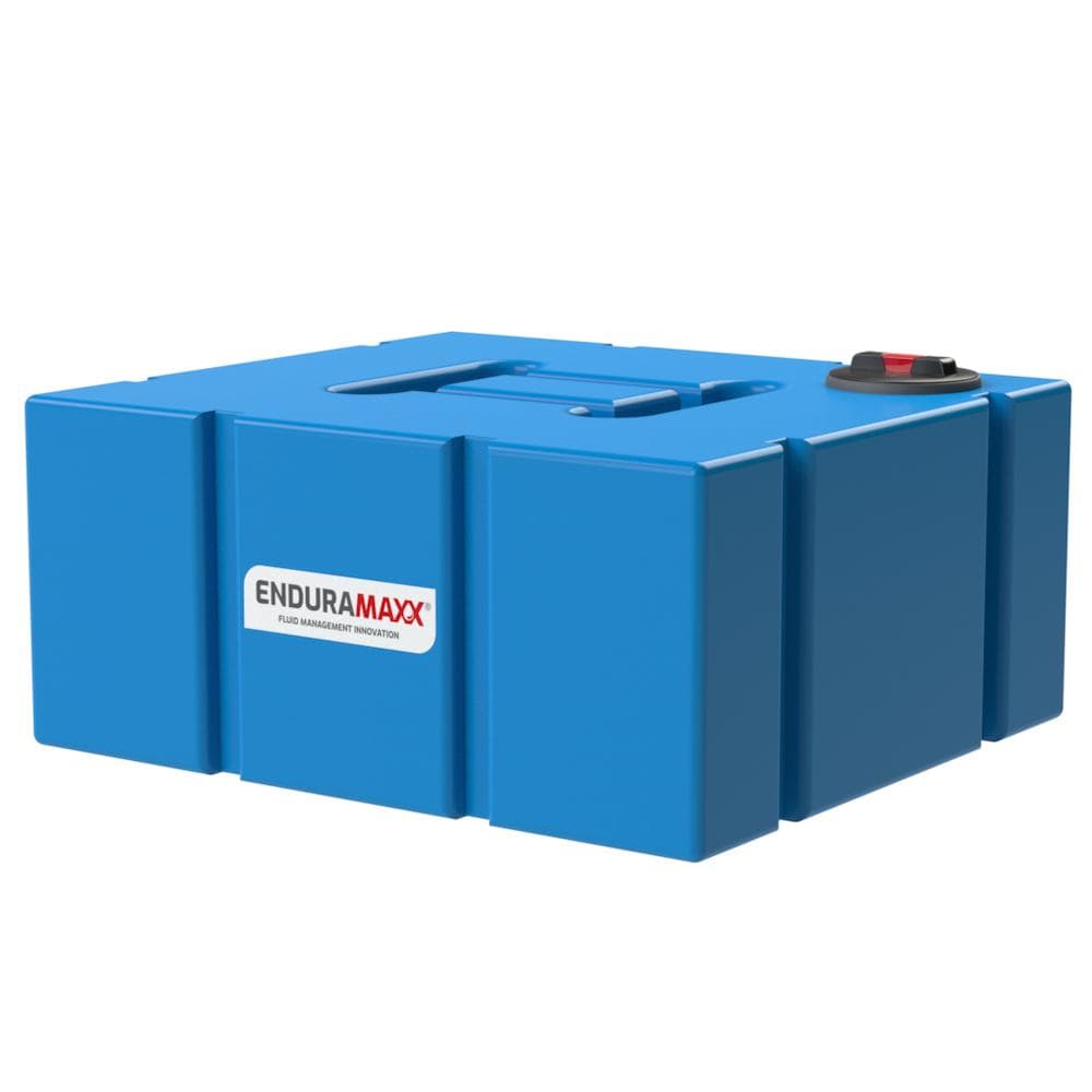 Enduramaxx 800 Litre Low Profile Baffled Water Tank in Boat Blue