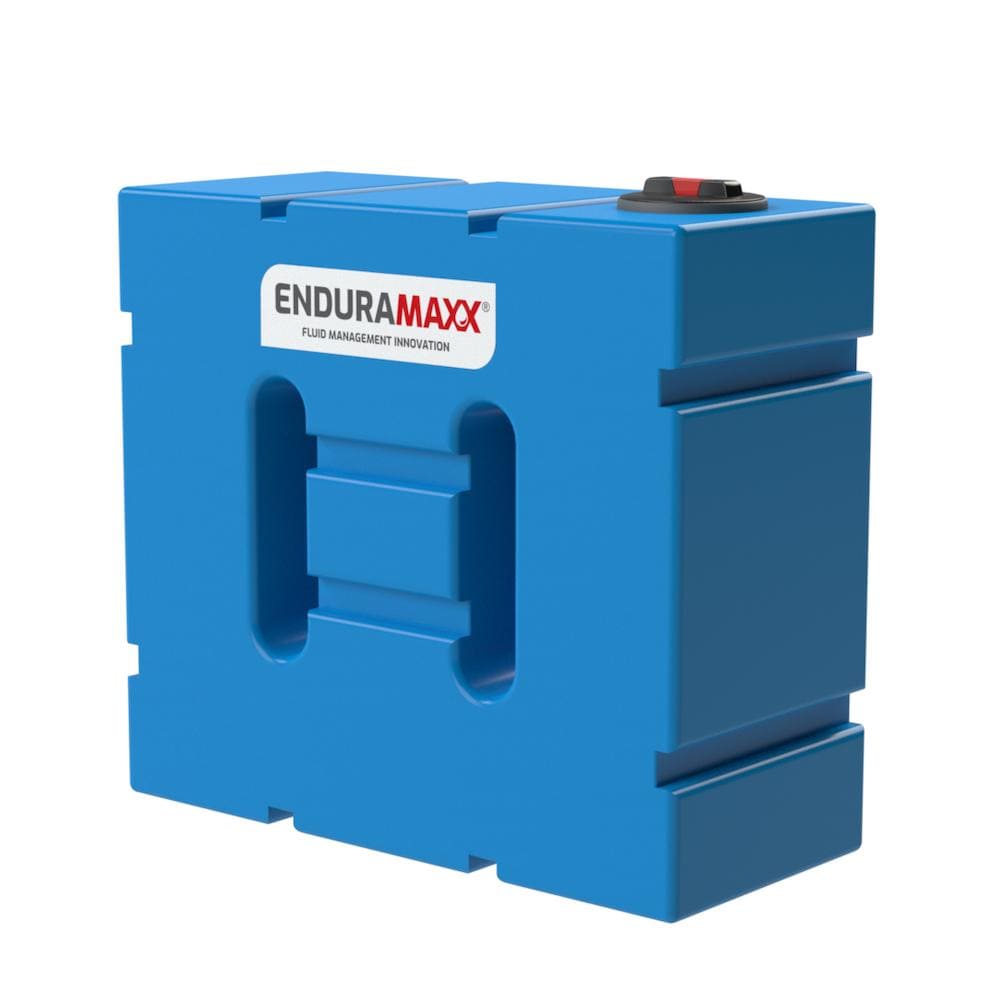 Enduramaxx 800 Litre Slimline Baffled Water Tank In Boat Blue