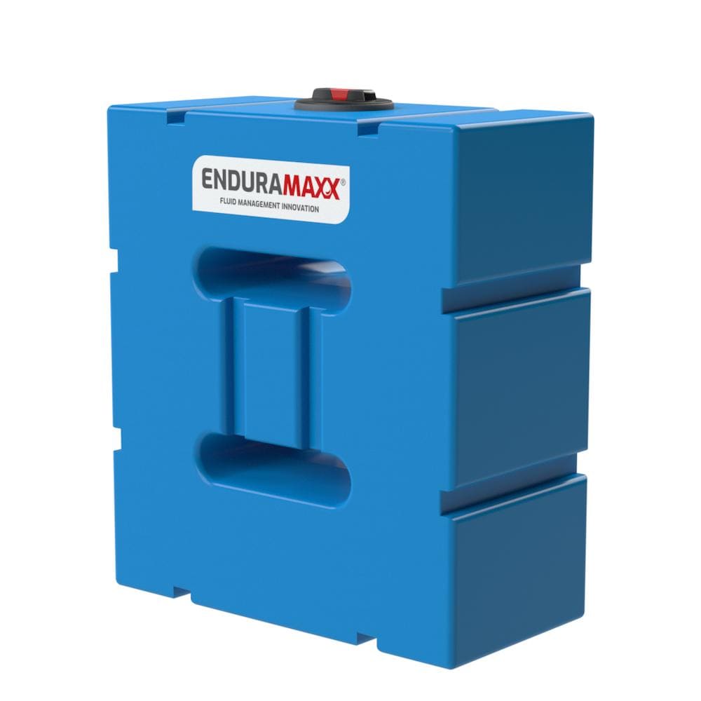 Enduramaxx 800 Litre Upright Baffled Water Tank in Boat Blue