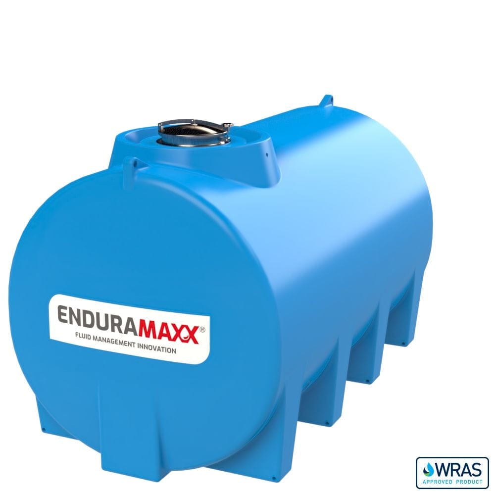 Enduramaxx 8000 Litre Horizontal Transportable Water Tank In Blue