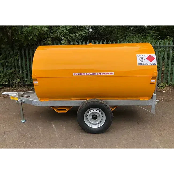 Transportable Site Tow Diesel Bowser - 2140 Litres