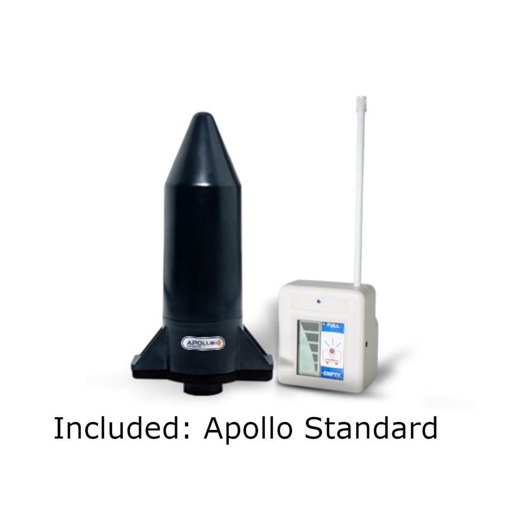 Apollo Contents Gauge Included on Harlequin 2500SLFS Tank