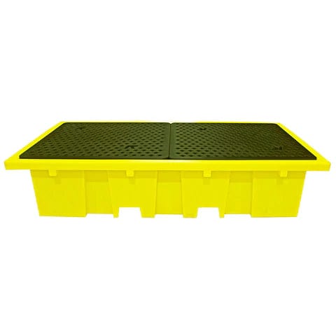 Double IBC Spill Pallet Bund - 1140 Litre Sump - Romold BB2