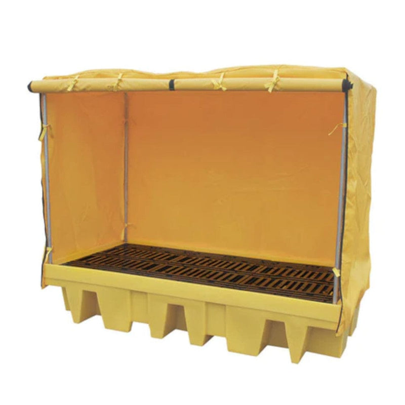Double IBC Covered Spill Pallet - Romold BB2C