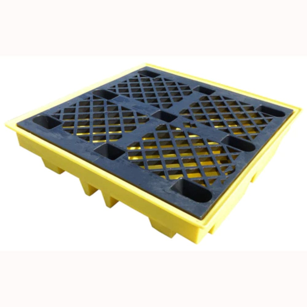 Low Profile 4 Drum Spill Pallet - Romold BP4L