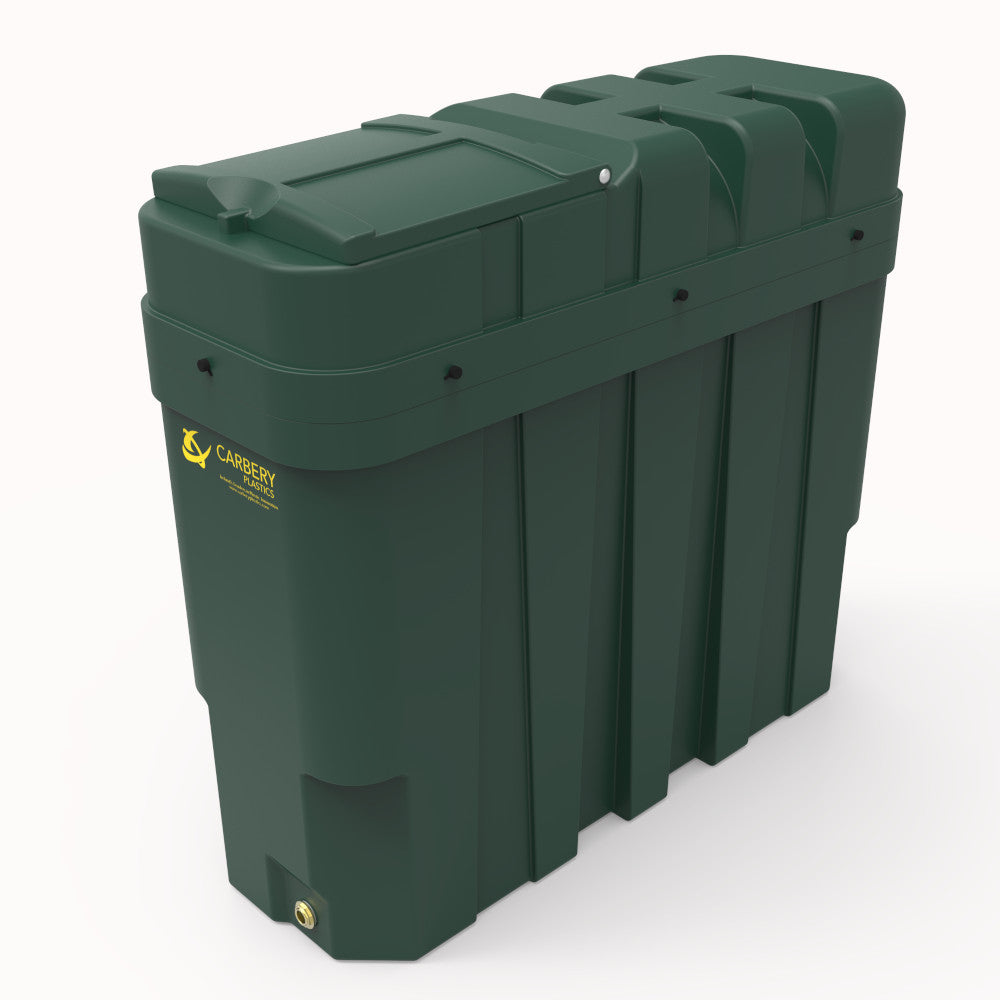 Carbery Super Slimline 1000 Litre Plastic Bunded Oil Tank
