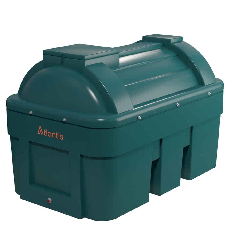 Atlantis 1350 LItre Plastic Bunded Oil Tank 