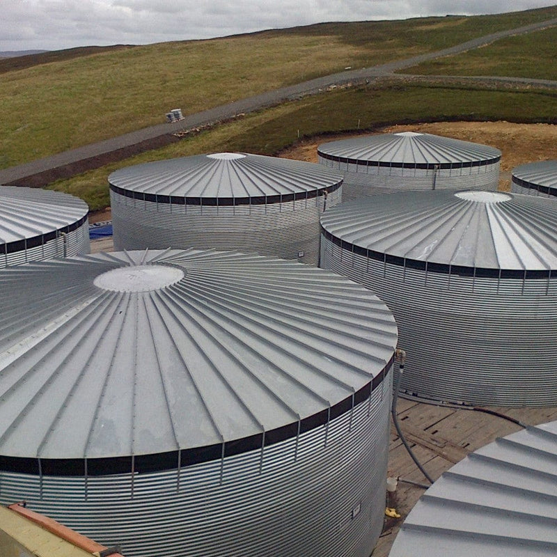 350,000 Litre Galvanised Steel Water Storage Tank (48ft x 7ft 6in)