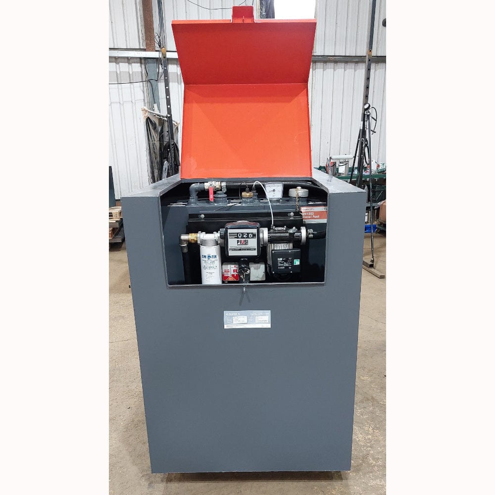 Atlantis 1350 Litre Steel Bunded Diesel Tank with pump Kit