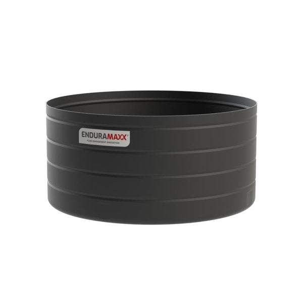 Enduramaxx 15000 Litre Open Top Water Tank - Low Profile - Black