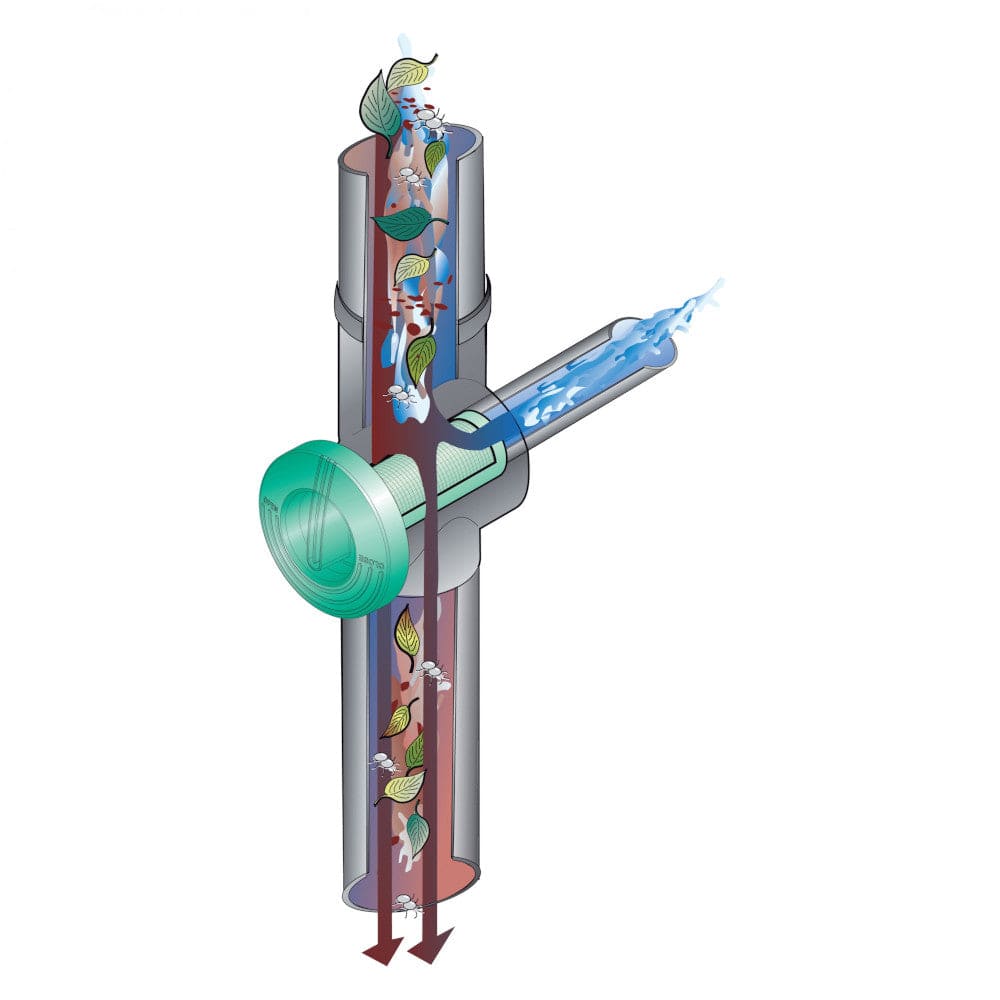 Downpipe Rainwater Diverter with Link Kit