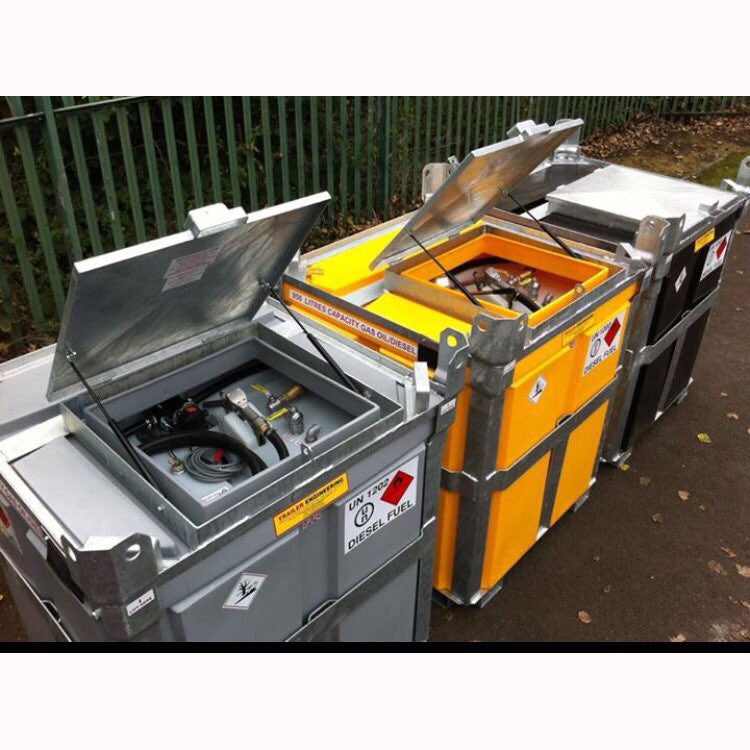Transportable Bunded Plastic Diesel Tank - 2000 Litres