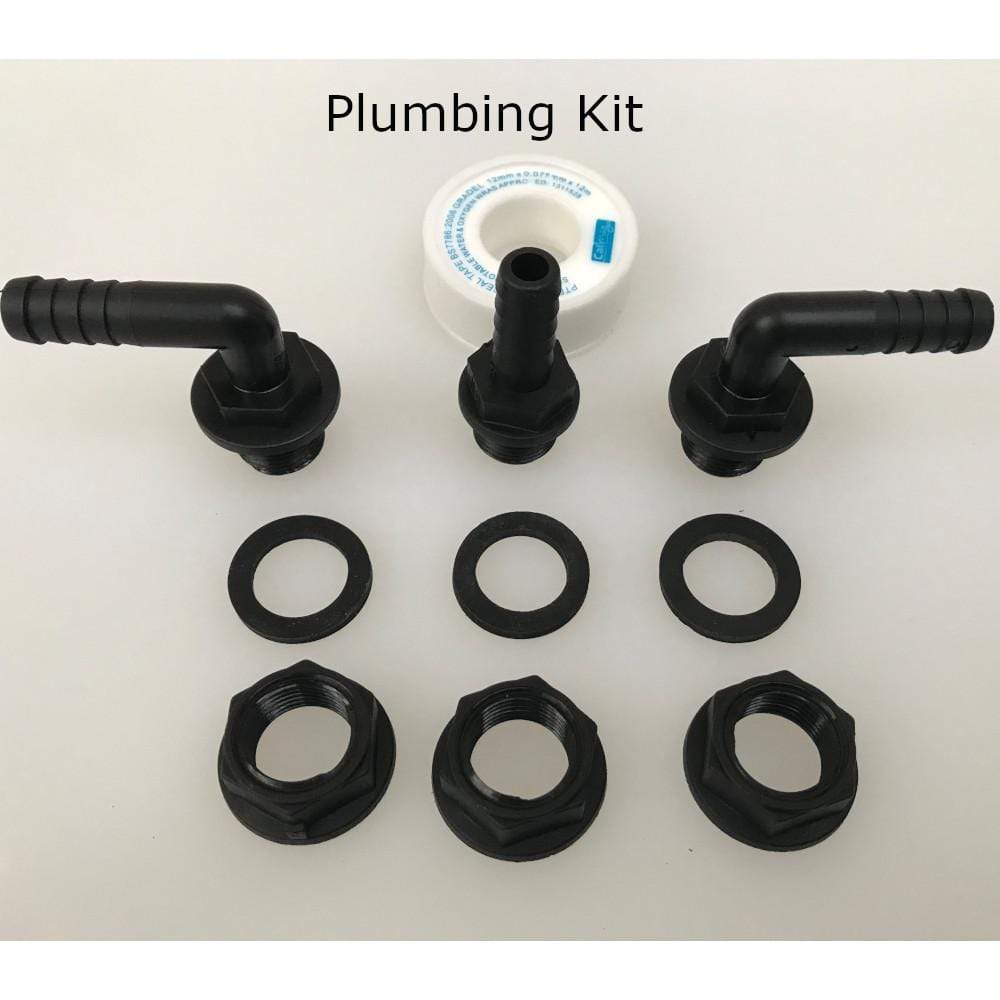 Wydale 100 Litre Wheel Arch Water Tank Fittings