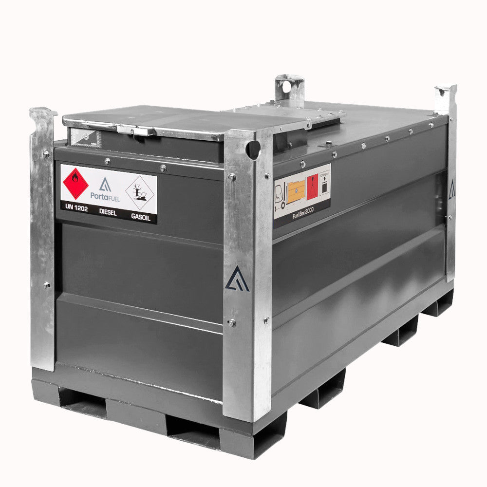 Atlantis 2000 Litre Transportable Steel Diesel Tank