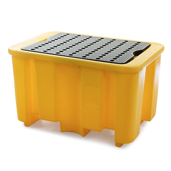 Yellow 1 Drum Containment Spill Pallet