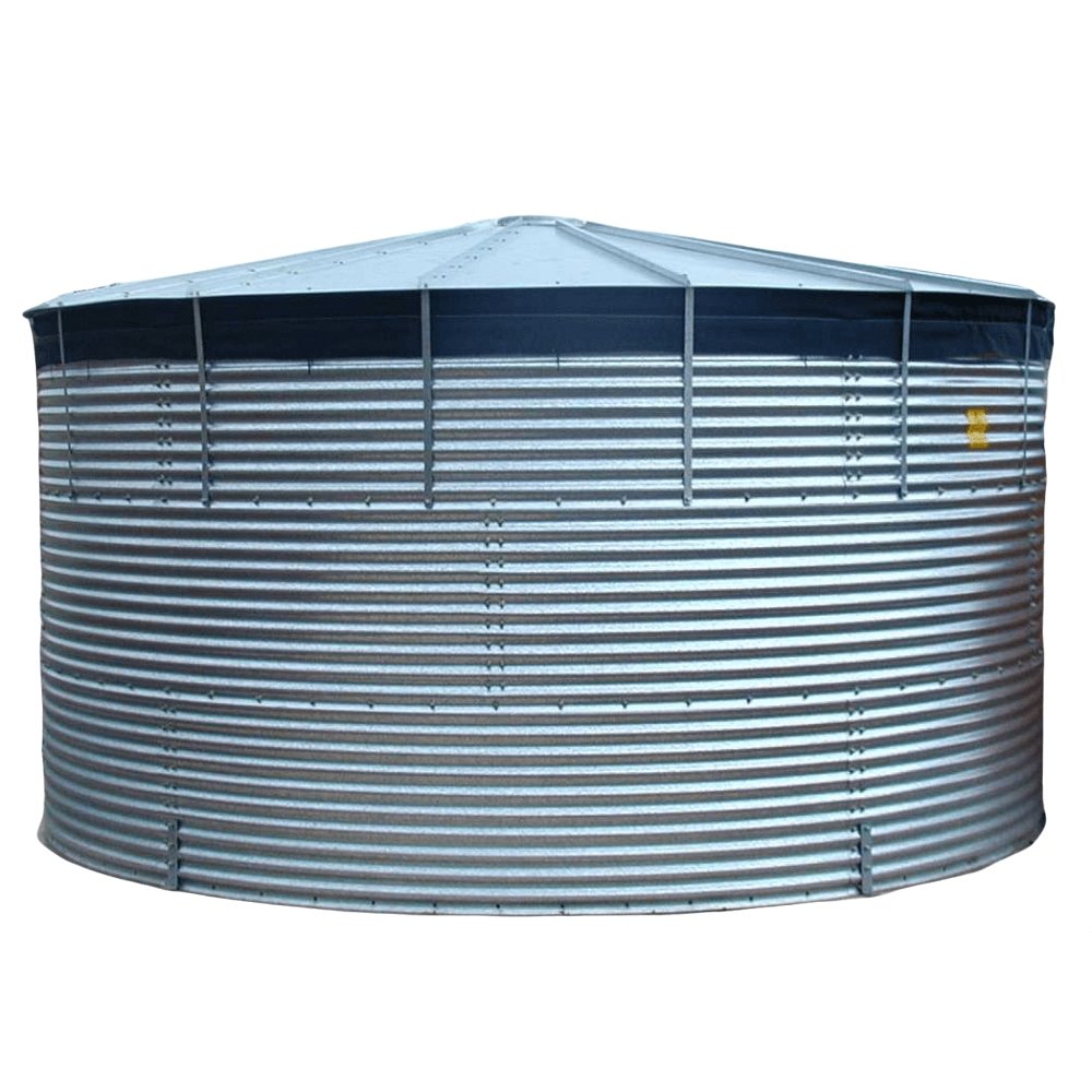 550,000 Litre Galvanised Steel Water Storage Tank (42ft x 15ft)