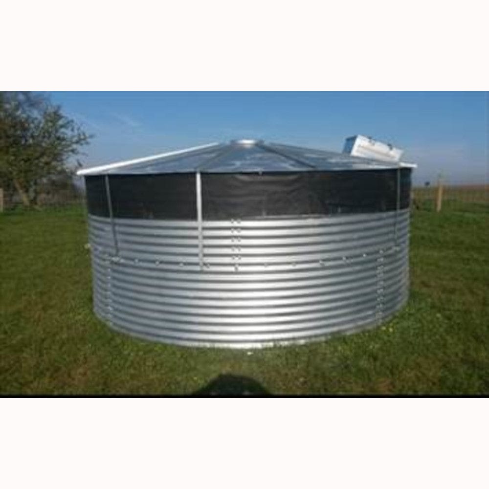 100,000 Litre Galvanised Steel Water Storage Tank (18ft x 15ft)