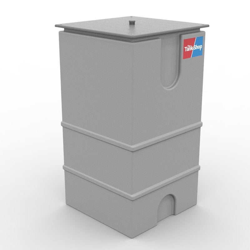 305 Litre Two Piece Insulated GRP Water Tank - Small Footprint