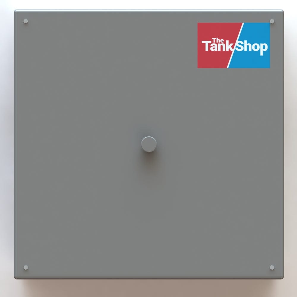 305 Litre Two Piece Insulated GRP Water Tank - Small Footprint