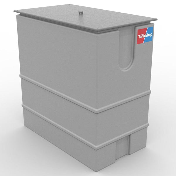 601 Litre Two Piece Insulated GRP Water Tank - Small Footprint