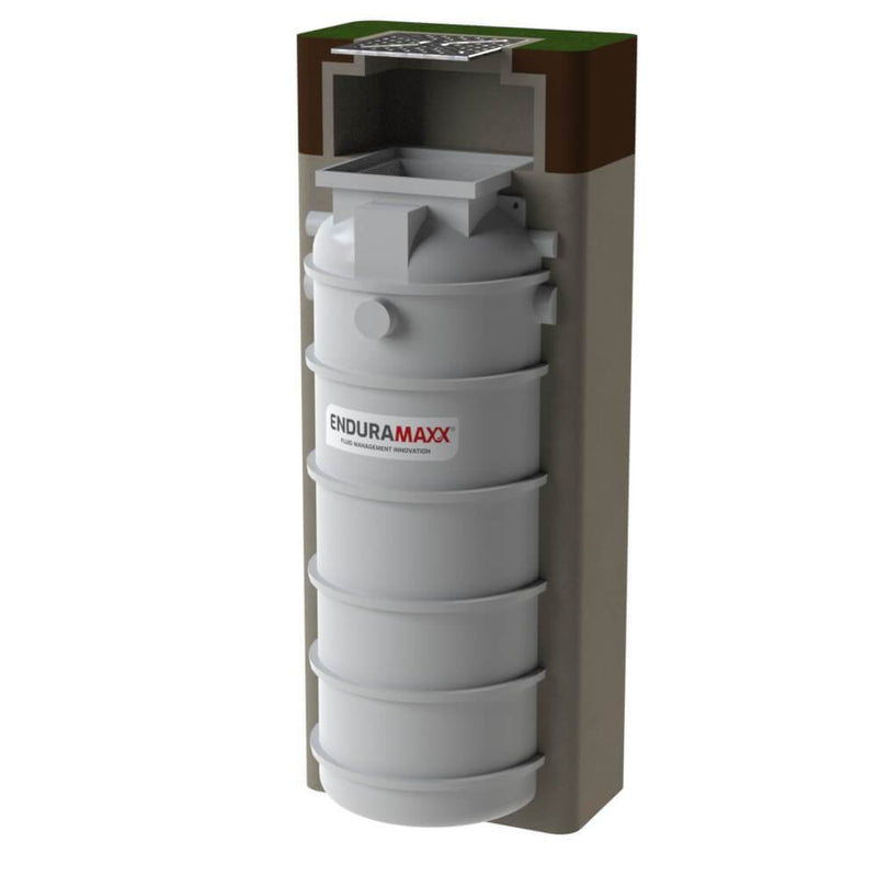 Enduramaxx 2000 Litre Underground Rainwater Tank Fitted