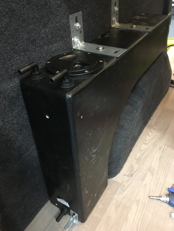 Wydale 57 Litre Wheel Arch Water Tank