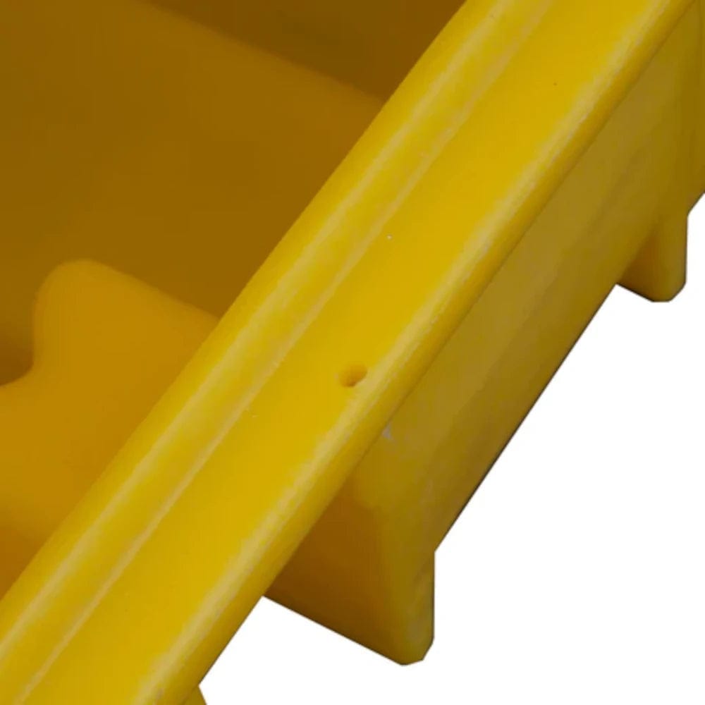 2 Drum Lockable Bunded Spill Pallet with Hard Cover - Romold BP2HC