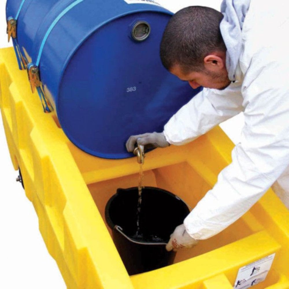 Drum Spill Trolley On Wheels  - Romold BT230