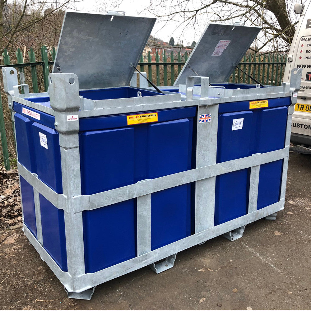 Transportable Bunded Plastic Diesel Tank - 2000 Litres