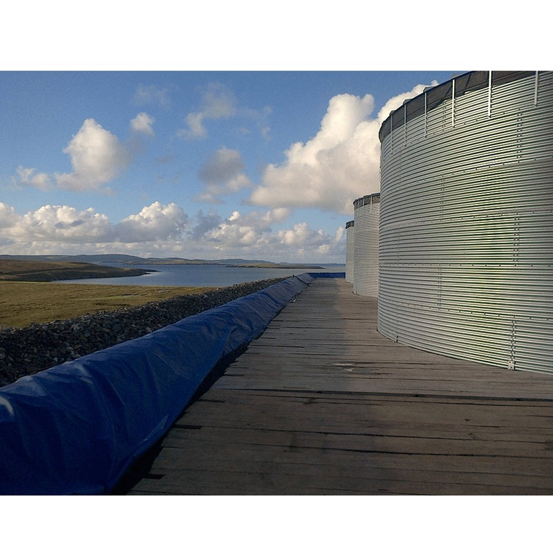550,000 Litre Galvanised Steel Water Storage Tank (51ft x 10ft)